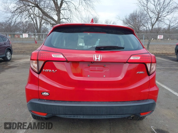 2016 Honda HR-V LX with VIN 3CZRU6H3XGM739696, listed as a IAAI auction lot 41698167 with 31,886 mi miles. Bid and sale history available at carsss.com. Image 16.