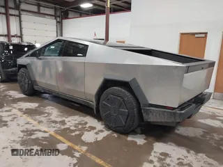 2024 Tesla Cybertruck with VIN 7G2CEHED0RA009086, listed as a IAAI auction lot 41855548 with 15,507 mi miles. Bid and sale history available at carsss.com. Image 3.