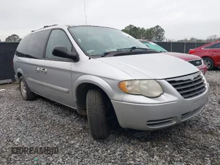 2006 Chrysler Town & Country LWB Touring with VIN 2A4GP54L86R887142, listed as a IAAI auction lot 41797922 with 1 mi miles. Bid and sale history available at carsss.com. Image 1.