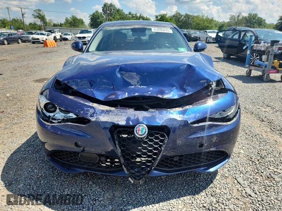 2018 Alfa Romeo Giulia with VIN ZARFAEDNXJ7564294, listed as a Copart auction lot 63896295 with 49,798 mi miles and Clean title. Bid and sale history available at DreamBid. Image 5.