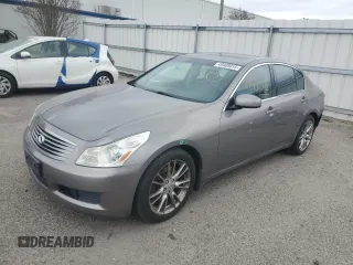 2007 Infiniti G35 Sedan Journey with VIN JNKBV61E77M729685, listed as a Copart auction lot 49408015 with 114,391 mi miles and Salvage Title. Bid and sale history available at carsss.com. Image 1.