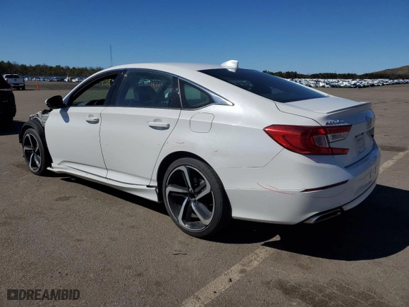 2019 Honda Accord Sedan Sport 1.5T with VIN 1HGCV1F32KA169361, listed as a Copart auction lot 50011325 with 41,712 mi miles and Salvage Title. Bid and sale history available at carsss.com. Image 2.