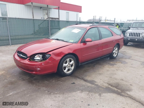 2001 Ford Taurus SE Standard with VIN 1FAFP58U31G186562, listed as a IAAI auction lot 41794602 with 152,805 mi miles. Bid and sale history available at carsss.com. Image 21.