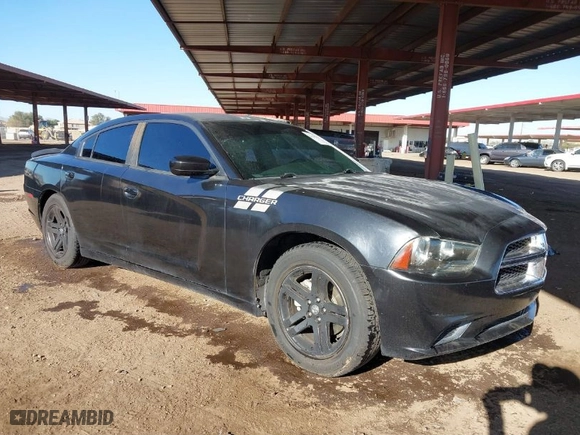 2012 Dodge Charger SE with VIN 2C3CDXBG0CH117487, listed as a IAAI auction lot 41640710 with 183,541 mi miles. Bid and sale history available at carsss.com. Image 1.