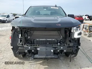 2023 Chevrolet Silverado 1500 RST with VIN 3GCUDEE80PG114796, listed as a Copart auction lot 87941025 with 7,454 mi miles and Salvage Title. Bid and sale history available at carsss.com. Image 5.
