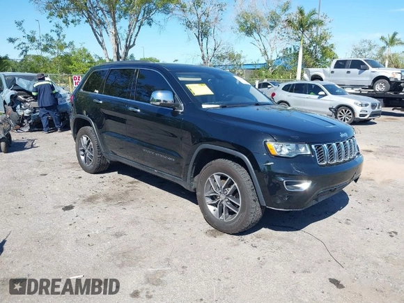 2017 Jeep Grand Cherokee Limited with VIN 1C4RJEBGXHC925794, listed as a IAAI auction lot 41846659 with 80,984 mi miles. Bid and sale history available at carsss.com. Image 1.