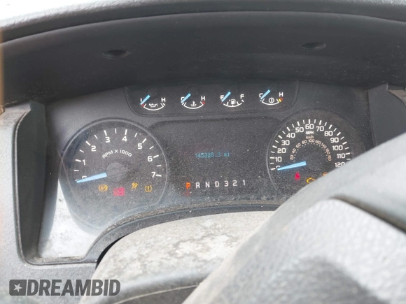2012 Ford F-150 XL with VIN 1FTFX1EFXCKE16915, listed as a IAAI auction lot 41671909 with 145,328 mi miles. Bid and sale history available at carsss.com. Image 7.