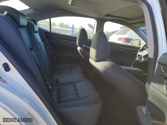 2016 Lexus ES 300h Hybrid with VIN JTHBW1GG0G2125707, listed as a Copart auction lot 81326224 with 81,619 mi miles and Salvage Title. Bid and sale history available at carsss.com. Image 10.