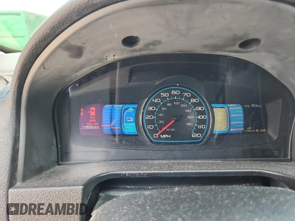 2010 Ford Fusion Hybrid z VIN 3FADP0L39AR152224, wystawiony jako Copart lot #60549615 z przebiegiem 118 939 mil mil oraz Szkoda całkowita • Salvage title. Historia ofert i sprzedaży dostępna na DreamBid. Obrazek 9.