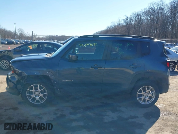 2020 Jeep Renegade Latitude with VIN ZACNJBBB9LPL85731, listed as a IAAI auction lot 41589574 with 73,613 mi miles. Bid and sale history available at carsss.com. Image 14.