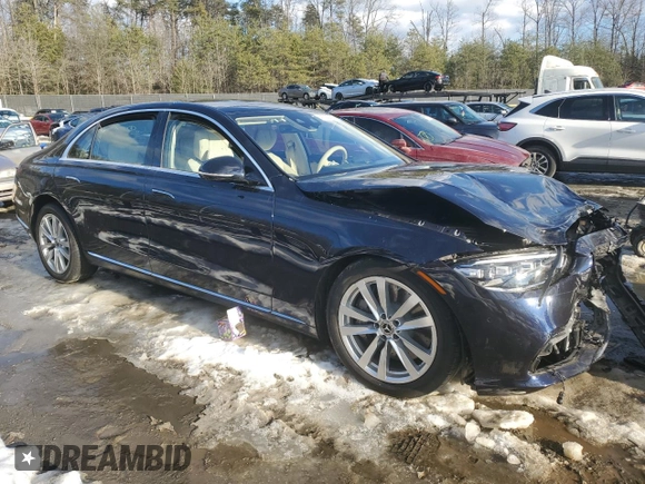2024 Mercedes-Benz S 580 с VIN W1K6G7GB4RA291945, выставлен на аукционе Copart как лот 41335805 с пробегом Не указан миль и Списание • Salvage title. История ставок и продаж доступна на DreamBid. Изображение 4.