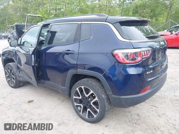 2018 Jeep Compass Limited с VIN 3C4NJDCBXJT481337, выставлен на аукционе IAAI как лот 42296701 с пробегом 46 900 миль миль и . История ставок и продаж доступна на DreamBid. Изображение 3.