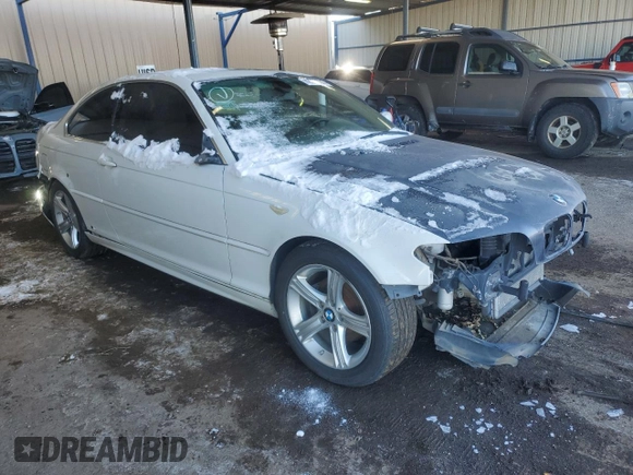 2006 BMW 3 Series 325Ci with VIN WBABD33456PL09635, listed as a Copart auction lot 42366765 with 126,083 mi miles and Salvage Title. Bid and sale history available at carsss.com. Image 4.