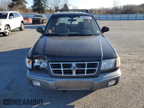 1998 Subaru Forester S with VIN JF1SF6557WH756391, listed as a Copart auction lot 88324295 with 229,920 mi miles and Salvage Title. Bid and sale history available at carsss.com. Image 5.