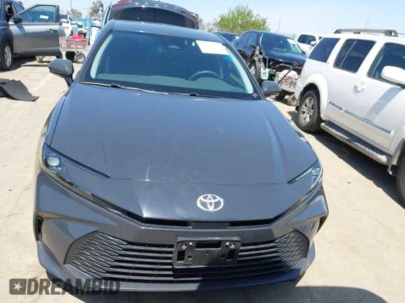 2025 Toyota Camry LE with VIN 4T1DAACK5SU008796, listed as a IAAI auction lot 41978714 with 20,225 mi miles and . Bid and sale history available at DreamBid. Image 13.