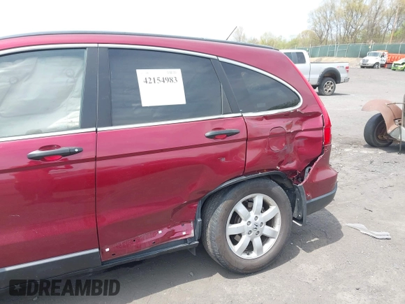 2009 Honda CR-V EX with VIN 5J6RE48529L070296, listed as a IAAI auction lot 42154983 with 61,679 mi miles and . Bid and sale history available at carsss.com. Image 6.