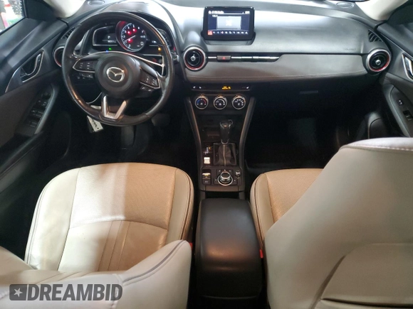 2019 Mazda CX-3 Grand Touring with VIN JM1DKFD77K0423490, listed as a Copart auction lot 76463324 with 88,031 mi miles and Salvage Title. Bid and sale history available at DreamBid. Image 8.