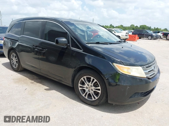 2011 Honda Odyssey EX-L с VIN 5FNRL5H61BB021707, выставлен на аукционе IAAI как лот 42544835 с пробегом 199 002 миль миль и . История ставок и продаж доступна на DreamBid. Изображение 1.