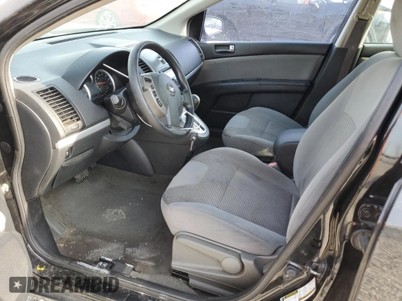 2012 Nissan Sentra S with VIN 3N1AB6AP3CL662257, listed as a Copart auction lot 59792835 with Not provided miles and Salvage title. Bid and sale history available at DreamBid. Image 7.