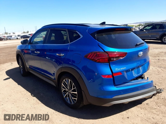 2019 Hyundai Tucson Ultimate z VIN KM8J3CAL7KU046342, wystawiony jako Copart lot #48224143 z przebiegiem 20 500 mil mil oraz . Historia ofert i sprzedaży dostępna na DreamBid. Obrazek 2.