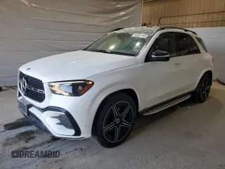 2024 Mercedes-Benz GLE 450 with VIN 4JGFB5KB4RB155728, listed as a Copart auction lot 54008165 with 6,365 mi miles and Salvage title. Bid and sale history available at DreamBid. Image 1.