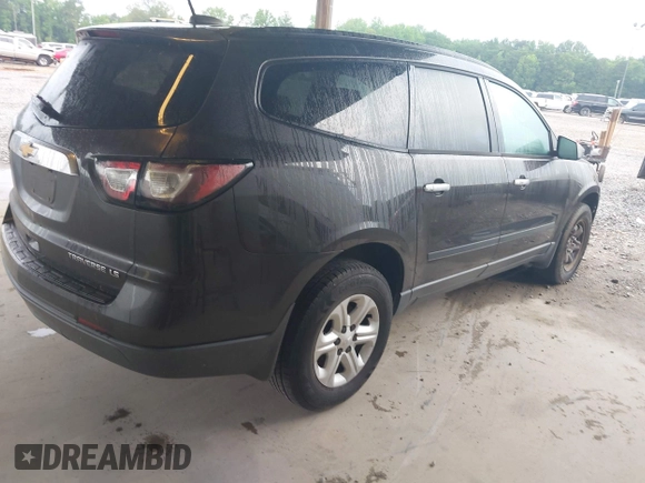 2016 Chevrolet Traverse LS z VIN 1GNKRFED8GJ288214, wystawiony jako IAAI lot #42305988 z przebiegiem 147 683 mil mil oraz . Historia ofert i sprzedaży dostępna na DreamBid. Obrazek 4.