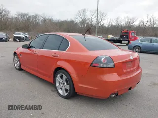 2008 Pontiac G8 GT with VIN 6G2EC57Y38L147372, listed as a IAAI auction lot 41595765 with 140,792 mi miles. Bid and sale history available at carsss.com. Image 3.