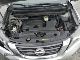 2017 Nissan Pathfinder SL with VIN 5N1DR2MM2HC638563, listed as a Copart auction lot 52873185 with 126,111 mi miles and Salvage title. Bid and sale history available at DreamBid. Image 12.