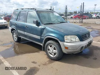 1997 Honda CR-V with VIN JHLRD1850VC057518, listed as a IAAI auction lot 41948236 with 251,707 mi miles. Bid and sale history available at carsss.com. Image 1.