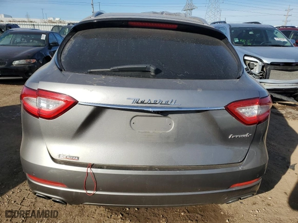 2017 Maserati Levante S with VIN ZN661YUA7HX195928, listed as a Copart auction lot 86385094 with NaN miles and Salvage Title. Bid and sale history available at carsss.com. Image 6.