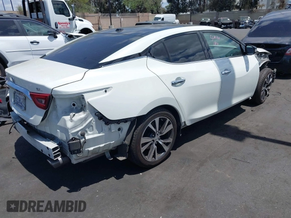 2017 Nissan Maxima S with VIN 1N4AA6AP8HC376994, listed as a IAAI auction lot 42246508 with 80,770 mi miles and . Bid and sale history available at DreamBid. Image 4.