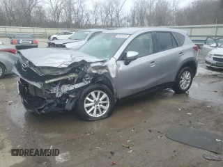 2015 Mazda CX-5 Touring with VIN JM3KE4CY9F0443394, listed as a Copart auction lot 45926435 with 0 mi miles and Salvage Title. Bid and sale history available at carsss.com. Image 1.