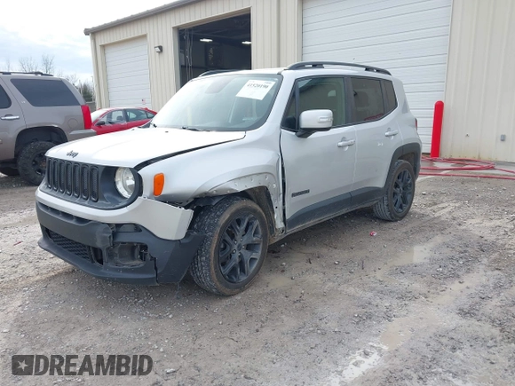 2017 Jeep Renegade Latitude with VIN ZACCJABB4HPG19706, listed as a IAAI auction lot 41520190 with 180,755 mi miles and . Bid and sale history available at DreamBid. Image 2.