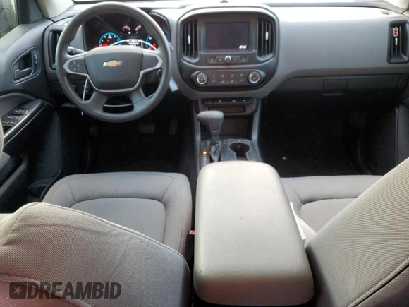 2021 Chevrolet Colorado 4WD Work Truck with VIN 1GCGTBEN3M1130067, listed as a Copart auction lot 80538984 with 54,124 mi miles and Salvage title. Bid and sale history available at DreamBid. Image 8.