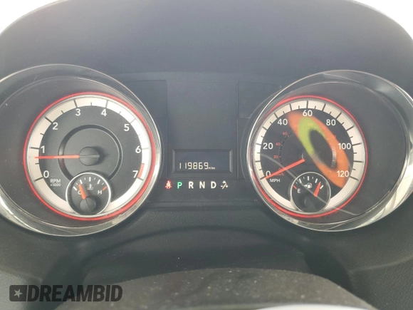 2017 Dodge Grand Caravan SE with VIN 2C4RDGBG7HR568522, listed as a Copart auction lot 49156145 with 119,869 mi miles and Salvage Title. Bid and sale history available at DreamBid. Image 9.