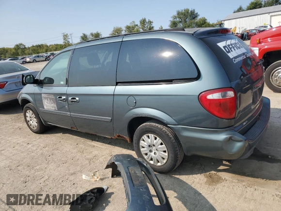 2006 Chrysler Town & Country LWB LX with VIN 1A4GP44R26B568560, listed as a Copart auction lot 70609934 with 257,935 mi miles and Salvage Title. Bid and sale history available at carsss.com. Image 2.