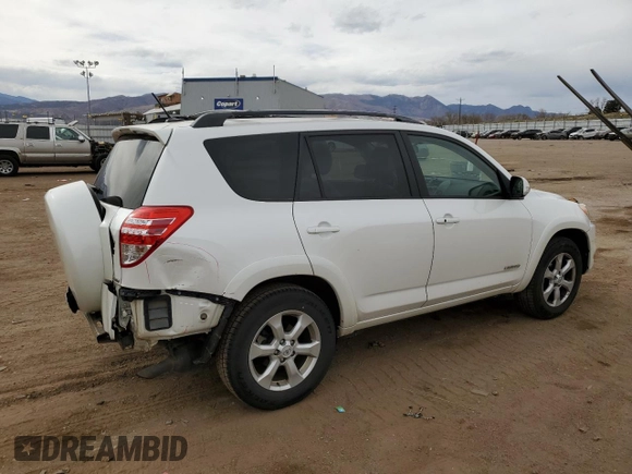 2011 Toyota RAV4 Ltd with VIN 2T3DF4DV0BW150301, listed as a Copart auction lot 51148585 with 134,925 mi miles and Salvage Title. Bid and sale history available at carsss.com. Image 3.