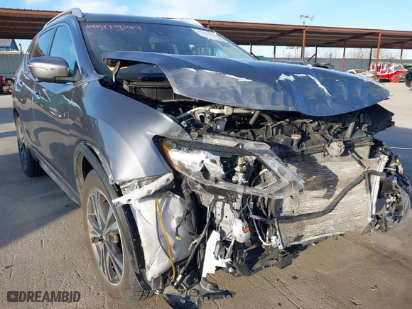 2019 Nissan Rogue SV with VIN JN8AT2MVXKW376528, listed as a IAAI auction lot 41419149 with 63256 miles. Bid and sale history available at carsss.com. Image 6.