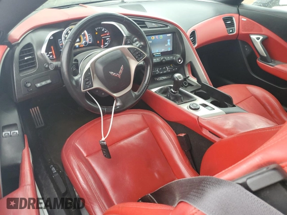 2014 Chevrolet Corvette Z51 3LT with VIN 1G1YL2D70E5124821, listed as a Copart auction lot 53803515 with 79,893 mi miles and Clean title. Bid and sale history available at DreamBid. Image 8.
