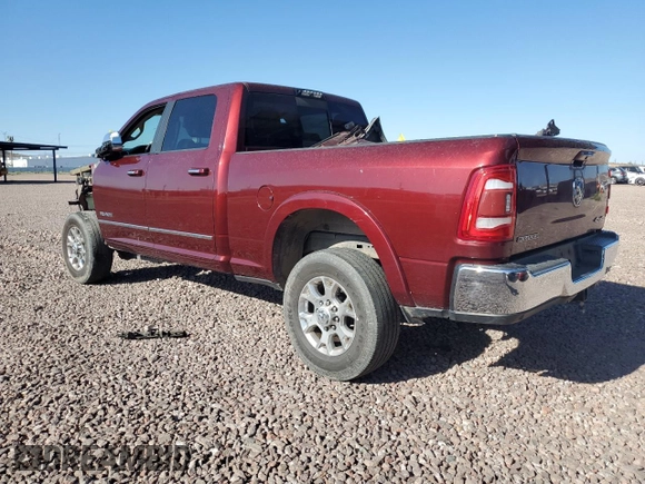 2019 Ram 2500 Laramie with VIN 3C6UR5FL7KG602583, listed as a Copart auction lot 57165494 with 199,767 mi miles and Salvage Title. Bid and sale history available at carsss.com. Image 2.