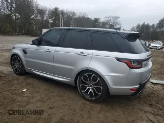 2019 Land Rover Range Rover Sport Dynamic with VIN SALWR2RE0KA857547, listed as a Copart auction lot 47996225 with 85,471 mi miles and Clean Title. Bid and sale history available at carsss.com. Image 2.