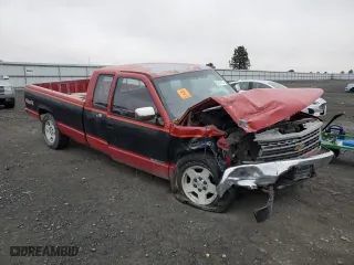 1990 Chevrolet C/K 1500 with VIN 2GCEK19Z8L1124789, listed as a Copart auction lot 83095734 with 163,393 mi miles and Salvage Title. Bid and sale history available at carsss.com. Image 4.