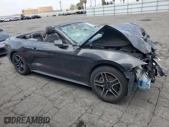 2022 Ford Mustang EcoBoost with VIN 1FATP8UHXN5124624, listed as a Copart auction lot 52916995 with 0 mi miles and Non Repairable. Bid and sale history available at carsss.com. Image 4.