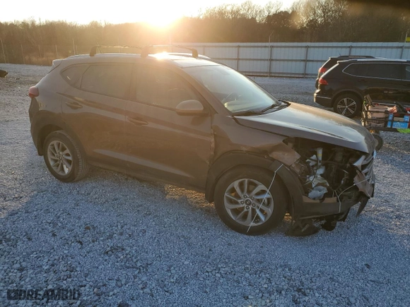 2017 Hyundai Tucson SE with VIN KM8J3CA43HU379493, listed as a Copart auction lot 41434805 with 103,763 mi miles and Salvage Title. Bid and sale history available at carsss.com. Image 4.