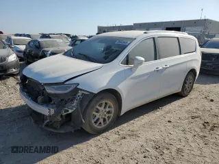 2021 Chrysler Pacifica Touring L with VIN 2C4RC1BG2MR574402, listed as a Copart auction lot 88883045 with Not provided miles and Salvage title. Bid and sale history available at DreamBid. Image 1.