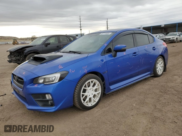 2017 Subaru WRX Limited with VIN JF1VA1L67H9829525, listed as a Copart auction lot 48771405 with 106,028 mi miles and Salvage title. Bid and sale history available at DreamBid. Image 1.