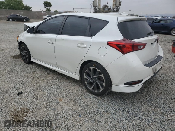 2016 Scion iM z VIN JTNKARJE5GJ516391, wystawiony jako Copart lot #58365715 z przebiegiem 89 399 mil mil oraz Szkoda całkowita • Salvage title. Historia ofert i sprzedaży dostępna na DreamBid. Obrazek 2.