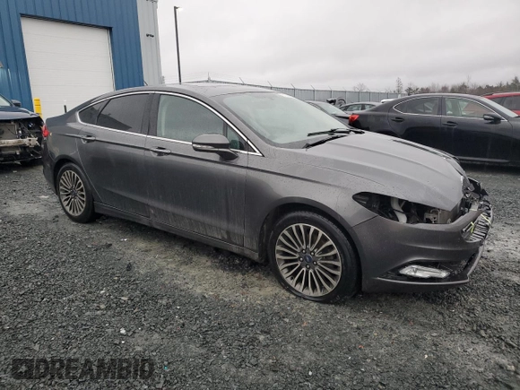 2017 Ford Fusion SE with VIN 3FA6P0T97HR376115, listed as a Copart auction lot 81145063 with 225,354 mi miles and Salvage title. Bid and sale history available at DreamBid. Image 4.