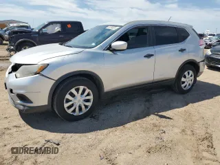 2016 Nissan Rogue SV with VIN JN8AT2MT1GW008955, listed as a Copart auction lot 51299525 with 157,568 mi miles and Salvage Title. Bid and sale history available at carsss.com. Image 1.