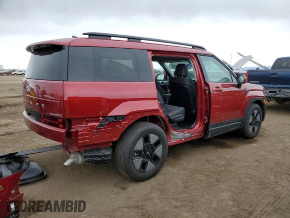 2025 Hyundai Santa Fe SEL z VIN 5NMP2DG10SH019939, wystawiony jako Copart lot #49004125 z przebiegiem 1 963 mil mil oraz Szkoda całkowita • Salvage title. Historia ofert i sprzedaży dostępna na DreamBid. Obrazek 3.